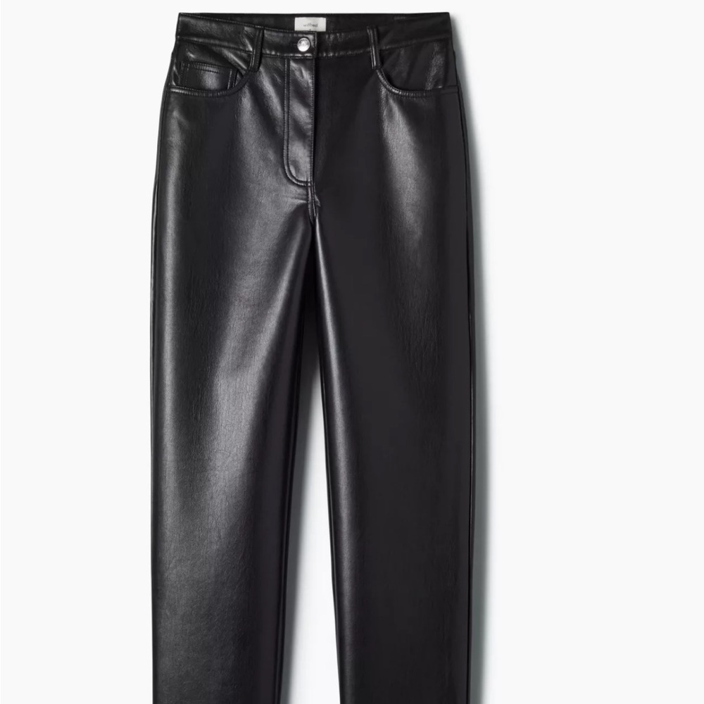 Wilfred Melina Aritzia Vegan Leather pant